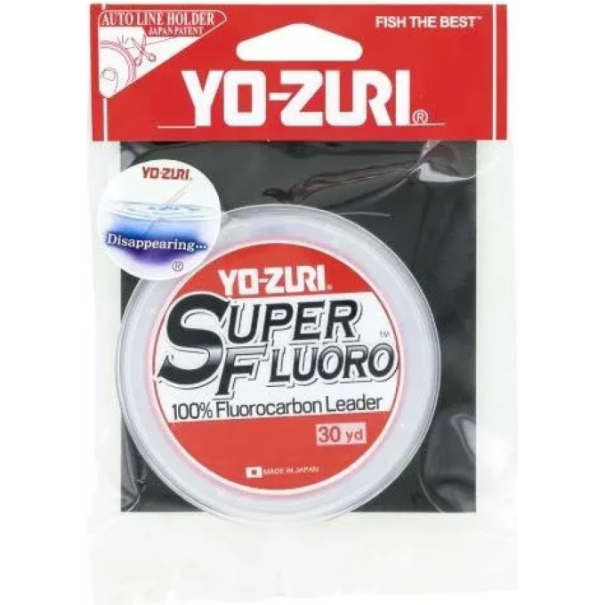 Флюорокарбон YO-ZURI SUPERFLUORO 30YDS 4Lbs 2kg (0.173mm) R1481-NC